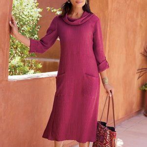 Soft Surroundings Everly Gauze Dress